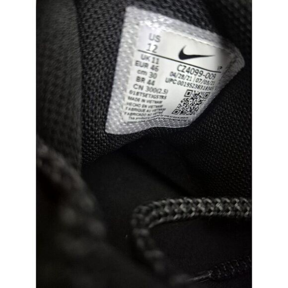 Nike Mens Giannis Immortality Black Athletic Running Shoes Sneakers Mens Size 12 main image 4
